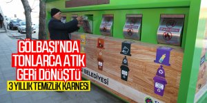 Gölbaşı'nın 3 yıllık temizlik karnesi