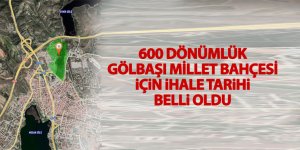 Gölbaşı Millet Bahçesi için ihale tarihi belli oldu