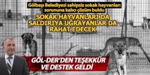 GÖL-DER Başkan Şimşek'e teşekkür ve destek geldi