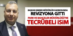 Park ve Bahçeler Müdürlüğü'ne Yasin Köse atandı