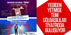 Gölbaşı Belediyesi’nden Yüzleri Güldüren Tiyatro Gösterimi…