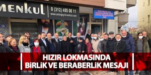 Gölbaşı’nda Hızır lokması buluşması 