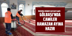 Gölbaşı'nda camiler Ramazan ayına hazır