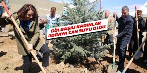 Gölbaşılı Kadınlar Doğaya Can Suyu Oldu