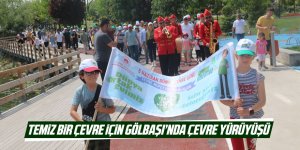 Gölbaşı’nda "81 İlde 81 Milyar Adım Çevre Yürüyüşü" etkinliği düzenlendi