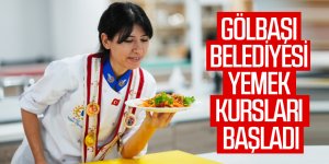 Gölbaşı Belediyesi yemek kursları başladı