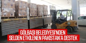 Gölbaşı Belediyesi'nden selden etkilenen Pakistan'a destek