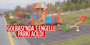 Gölbaşı’nda Engelli Oyun Alanlarının Açılışı Yapıldı