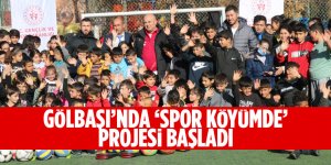 Gölbaşı’nda ‘Spor Köyümde’ Projesi Başladı