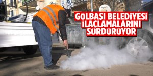 Gölbaşı Belediyesi İlaçlamalarını Sürdürüyor