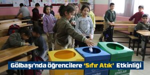 Gölbaşı'nda öğrencilere sıfır atık etkinliği