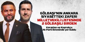 Ak Parti listesine Gölbaşı damgası