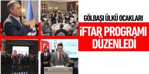 Gölbaşı Ülkü Ocakları Başkanlığı tarafından iftar programı düzenlendi.