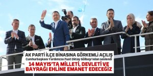 Ak Parti yeni ilçe binası hizmete açıldı