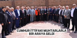 CUMHUR İTTİFAKI, GÖLBAŞI’NIN MUHTARLARIYLA KAHVALTIDA BULUŞTU