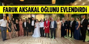 Faruk Aksakal Oğlunu Evlendirdi