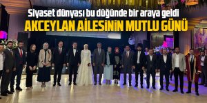 Akceylan ailesinin mutlu günü