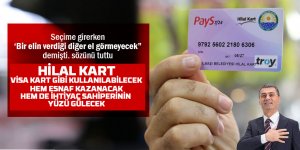 Hilal Kart esnafın da ihtiyaç sahibinin de yüzünü güldürecek