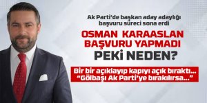 Karaaslan adaylık kapısını açık bıraktı