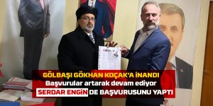 Serdar Engin  BBP'den başvurusunu yaptı