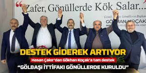 Ak Partili eski meclis üyesinden Gökhan Koçak'a tam destek