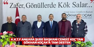 Cengiz Koç'tan Gökhan Koçak'a tam destek