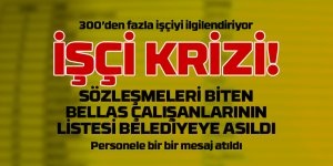 Bellas Ltd.Şti’de Çalışan 300'den fazla işçinin İş Sözleşmeleri Sonlanıyor