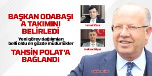 Başkan Odabaşı A takımını belirledi