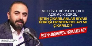 Ak Partili Özbek'ten Odabaşı'na Mobbing sorusu