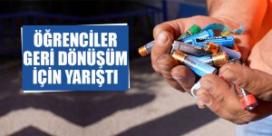 ÖĞRENCİLER GERİ DÖNÜŞÜM İÇİN YARIŞTI