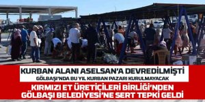 Gölbaşı'nda bu yıl Kurban Kesim Yeri ve Satış alanı kurulmayacak