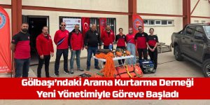 Gölbaşı’ndaki Arama Kurtarma Derneği Yeni Yönetimiyle Göreve Başladı