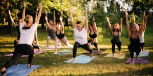 Gölbaşı'nda pilates ve zumba etkinliği