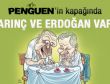 Erdoğan ve Arınç Penguen'in kapağında