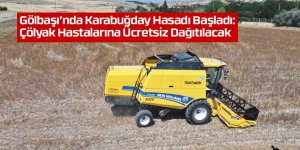 Gölbaşı’nda Karabuğday Hasadı Başladı: Çölyak Hastalarına Ücretsiz Dağıtılacak