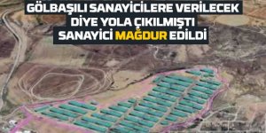 TOKİ’nin “İlk İşyerim” Projesi Gölbaşı’nda Başlıyor: Gölbaşılı Sanayici Mağdur Oldu
