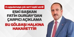 Fatih Duruay: “Boş Mezarlığa 100 Bin TL İstemek Gölbaşı Halkına Hakarettir”