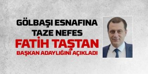 Gölbaşı Esnafında Yeni Umut: Fatih Taştan Adaylığını Açıkladı