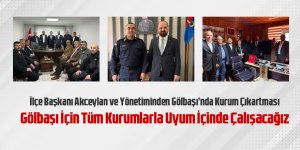 Gölbaşı’nda Selim Akceylan’dan Yoğun Ziyaret Mesaisi