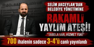 Akceylan’dan Yerel Yönetime "Rakamlı" Yaylım Ateşi: "Tabela Var, Hizmet Yok!"