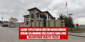 KÜLTÜR MERKEZİNDE SÖZLEŞME SONUNA DOĞRU: BELEDİYEDEN TAHLİYE YAZISI