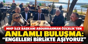 MHP İlçe Başkanı Abdurrahman Özçelik'ten Anlamlı Buluşma: "Engelleri Birlikte Aşıyoruz"