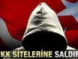 Türk hackerlardan PKK sitelerine darbe