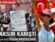 Taksim'de Silvan saldırısı protesto edildi