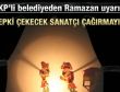 AKP'den belediyelere ilginç Ramazan uyarısı