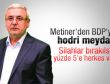 AKP'li Metiner'den BDP'ye hodri meydan