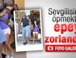 Shaquılle O'Neal sevgilisini öpmekte epey zorlandı