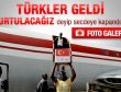 Türk uçağını görünce secdeye kapandılar