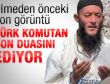 Türk komutan ölmeden önce dua ediyor