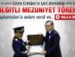 Erdoğan GATA mezuniyet töreninde